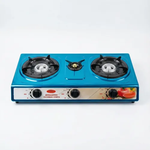 Настільна газова плита таганок WX 1103 Wimpex на 3 конфорки