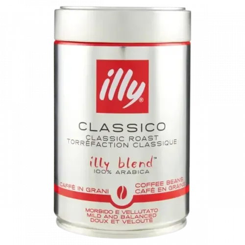 Кава в зернах illy Classico 250 гр з/б Італія Іллі Класико середнього обсмажування Класичний