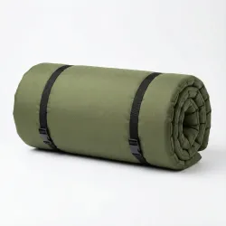 Матрас армейский топпер поролоновий 60х195х5 см водостойкий Хаки