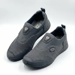 Чоловічі літні кросівки сітка сліпони мокасини легкі Digo Сірі (р. 41-45)