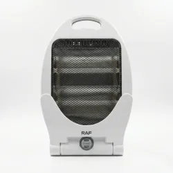 Кварцовий обігрівач RAF R.1190 (800 Вт). Портативний електрообігрівач для дому з захистом від падіння