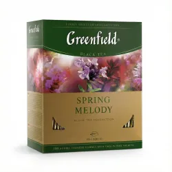 Чай чорний з чебрецем Greenfield Spring Melody 100 пак. м/у HoReCa