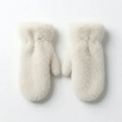 Рукавиці жіночі зимові хутряні 