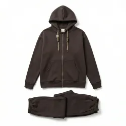 Спортивний костюм жіночий теплий Коричневий (Шоколад). Комплект худі та штани на флісі M-XXL