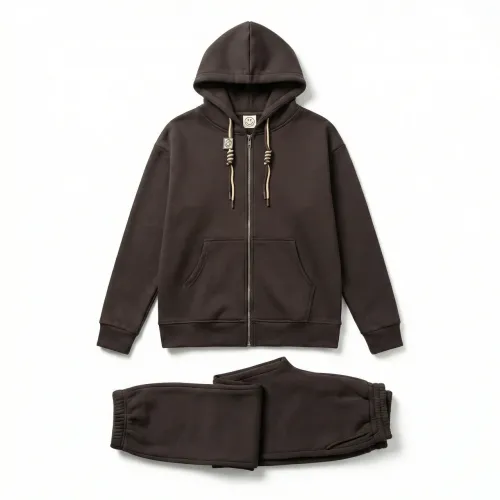 Спортивний костюм жіночий теплий Коричневий (Шоколад). Комплект худі та штани на флісі M-XXL