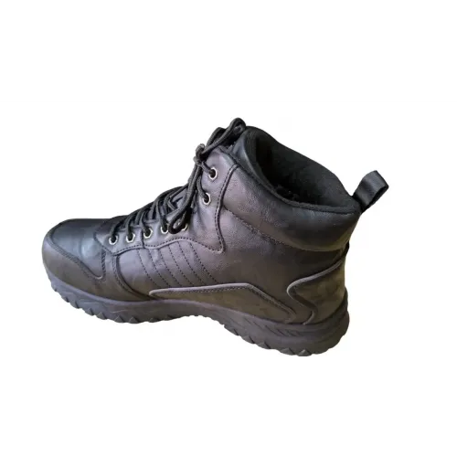 Ботинки мужские зимние на меху черный  размер 41 - 45