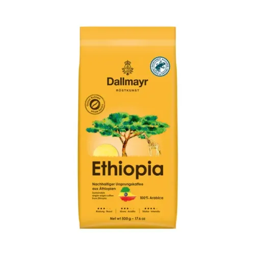 Кава Dallmayr Ethiopia у зернах 500 г 4008167040507