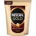 Кава розчинна Nescafé Gold 210 г | М'яка упаковка, Арабіка, Змелена в 10 разів дрібніше