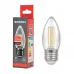 LED лампа ETRON Filament 1-EFP-118 С37 E14 10W 4200K прозоре скло