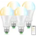 LED лампа ETRON Filament 1-EFP-106 A60 12W 4200K E27 прозора