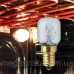 Лампа жаростійкий в духовку ІСКРА 15W E14 CL 300*C