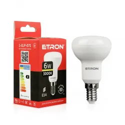 Світлодіодна LED лампа R50 6W E14 220V 3000K ETRON 1-ELP-071 рефлекторна
