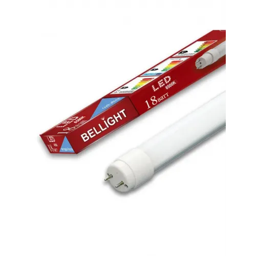 Лампа світлодіодна лінійна Т8 - 18W 6500K одностороннє підключення