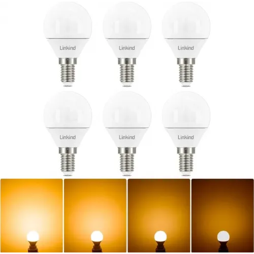 Світлодіодна лампочка 4 Вт Е27 G45 Filament 2200 K, лампа Едісона бурштинове тонування