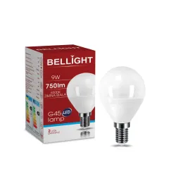 Світлодіодна лампа LED G45 220V/9W E14 6500K