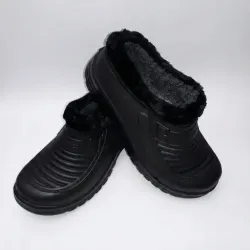 Чоловічі зимові калоші PROFI на хутрі (Піна ЕВА, Чорні) р. 41-45 44