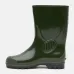 Чоловічі гумові чоботи Alisa Line (Зелені). Високі дощовики для городу та рибалки 41-47 розмір