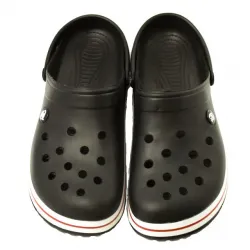 Кроксы мужские черные, сабо с большими дырками, Пена, 