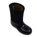 Бурки (валенки шитые) войлочные черные с резиновыми галошами (38 - 45) 40