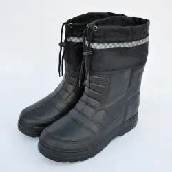 Мужские зимние сапоги ЭВА со светоотражающей полосой. Теплые сноубутсы 41-45