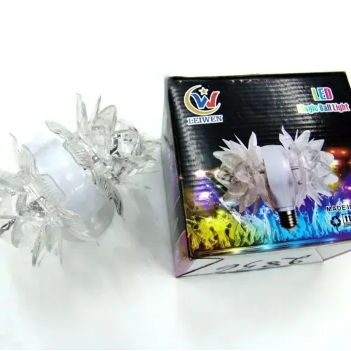 Лампа в патрон 220V LW LH01, Лампа, що обертається, для вечірок, Диско лед лампа