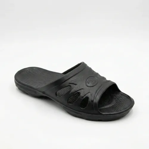 Чоловічі шльопанці (пінка) чорні класичні | Для басейну, Пляжні, Розміри 40-46 46