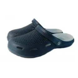 Тапочки на широкую ногу мужские Прогресс ЕВА, черные. 40 - 45 43