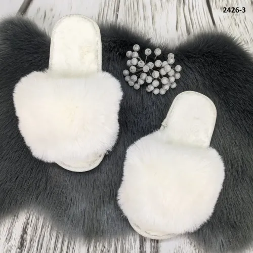 Хутряні капці жіночі хутро штучне песець 36 — 41 36-37 40