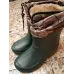 Чоботи чоловічі зимові пінка (EVA) на хутрі | Камуфляж, Із затяжкою зверху, Розміри 41-45