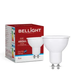 Светодиодная лампа LED GU10 6W 6500K