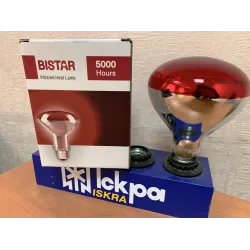 Лампа ІКЗК інфрачервона BISTAR 250 Ватів