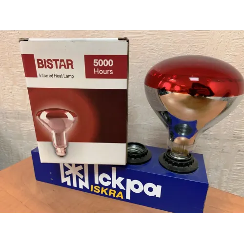 Лампа ІКЗК інфрачервона BISTAR 250 Ватів