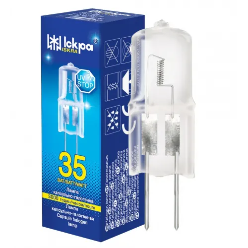 Лампа галогенна JC 35W GY6.35 12V