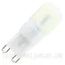 Світлодіодна (LED) лампа Biom G9 3Вт 3000K, тепла, 220В пластиковий корпус, аналог галогенових ламп