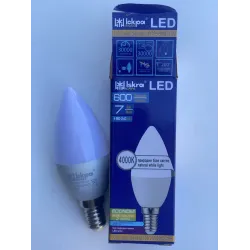 LED-лампа Іскра Свічка C37 E14 7W 4000K ECO