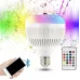 Світлодіодна лампа RGB з динаміком E27 Bluetooth Led MUSIC з дистанційним керуванням, музичний світильник
