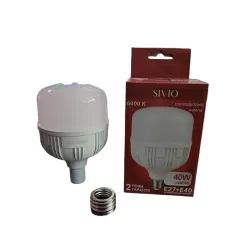 LED-лампа SIVIO 40W Т120 E27+Е40 6000К Біле світло