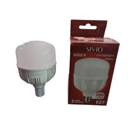 LED-лампа SIVIO 30 W Т100 E27+Е40 6000К Біле світло