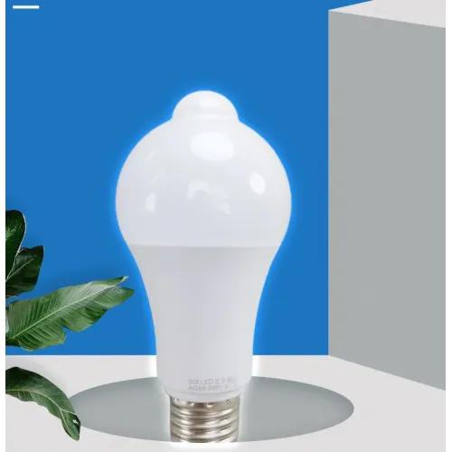 Світлодіодна лампа з датчиком руху Е27 220В 9Вт