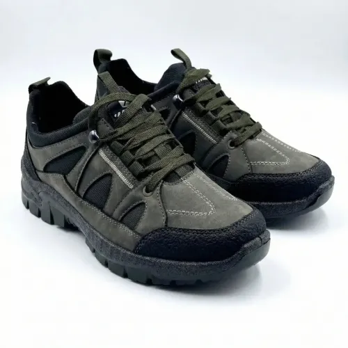 Чоловічі тактичні кросівки хакі трекінгові демісезонні посилені (р. 41-45) 45