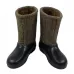 Бурки шинельні з галошами, теплі чоловічі валянки для риболовлі та роботи, розміри 41-45