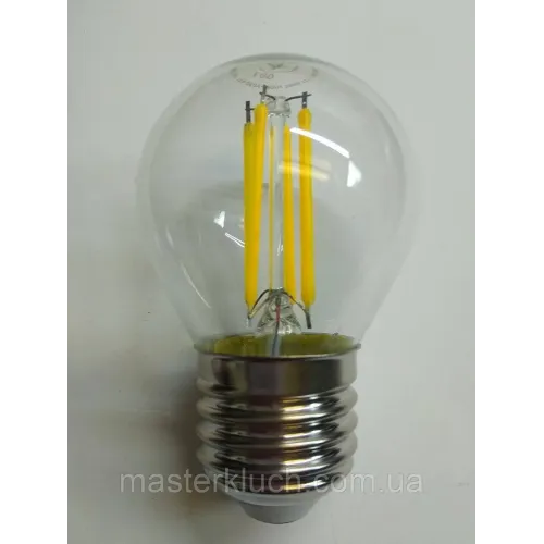 Лампа світлодіодна куля 4Вт E27 Electrum