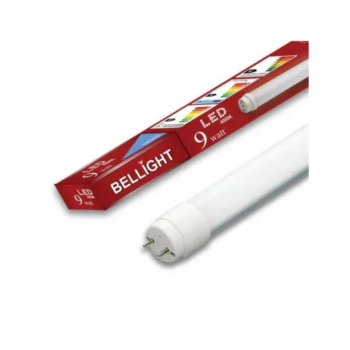 Лампа світлодіодна лінійна Т8 - 9W 4000K двох стороннє підключення