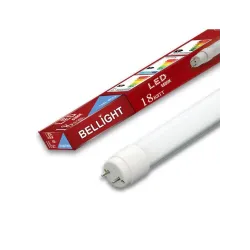 Лампа світлодіодна лінійна Т8 - 18W 6500K двостороннє підключення