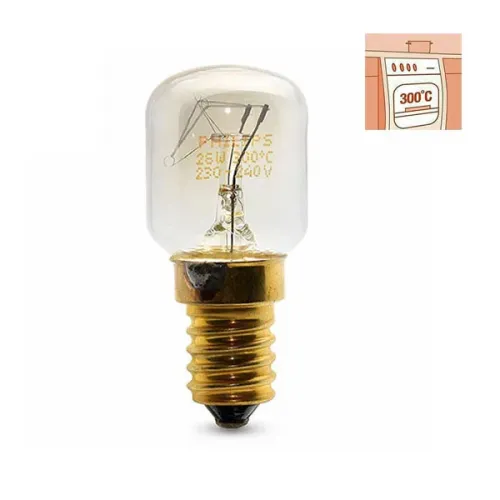 Лампа розжарювання для духовок Philips Appliance 26W E14 230-240V T25 CL OV 300°C
