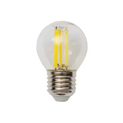 LED лампа філаментна VIDEX Filament G45FA 4W E27 2200K бронза VL-G45FA-04272