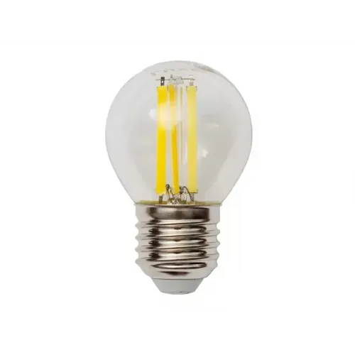 LED лампа філаментна VIDEX Filament G45FA 6W E27 2200K бронза VL-G45FA-06272