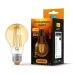 LED лампа філаментна VIDEX Filament G45FA 6W E27 2200K бронза VL-G45FA-06272