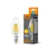 LED лампа філаментна VIDEX Filament C37FtA 6W E14 2200K бронза VL-C37FtA-06142