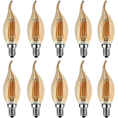 Енергозберігаюча лампа ecolight 9w 9вт e14 2700k тепле м'яке жовте світло